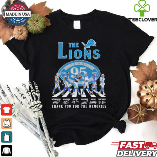 The Detroit Lions Abbey Road 95th Anniversary 1930 2025 Shirt