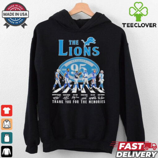 The Detroit Lions Abbey Road 95th Anniversary 1930 2025 Shirt