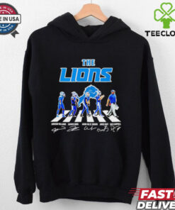 The Detroit Lions Abbey Road signature shirt