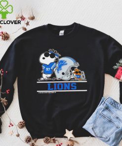 The Detroit Lions Joe Cool And Woodstock Snoopy Mashup shirt