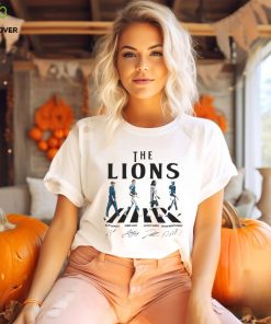 The Detroit Lions Walking Abbey Road Signatures Football Shirt