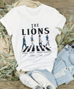 The Detroit Lions Walking Abbey Road Signatures Football Shirt