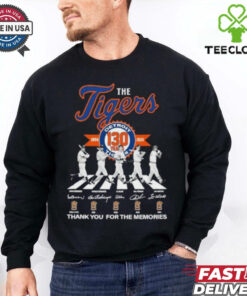 The Detroit Tigers Legends Abbey Road 130 Years 1894 2024 Shirt
