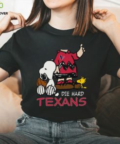The Die Hard Houston Texans Fans Charlie Snoopy Shirt