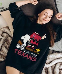 The Die Hard Houston Texans Fans Charlie Snoopy Shirt