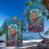 Jameson Hawaiian Button Up Shirt Island Palm Leaves Shirt