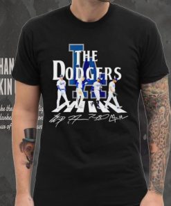 The Dodgers Abbey Road Shohei Ohtani Freddie Freeman signatures shirt