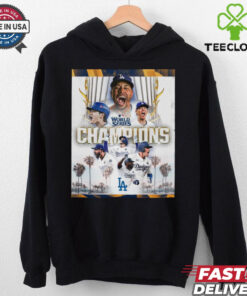 The Dodgers Are World Series Champions MLB Europe Congratulations Poster t shirt