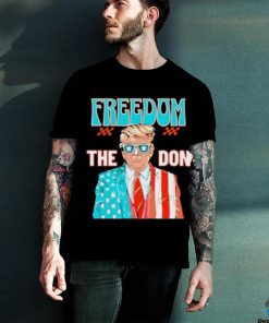 The Don Patriotic Donald Trump Freedom Trump Wearing American Flag Suit T hoodie, sweater, longsleeve, shirt v-neck, t-shirt