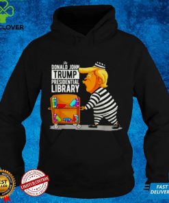 The Donald john Trump presidential library shirt tee