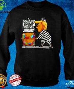 The Donald john Trump presidential library shirt tee 1 The Donald john Trump presidential library shirt tee