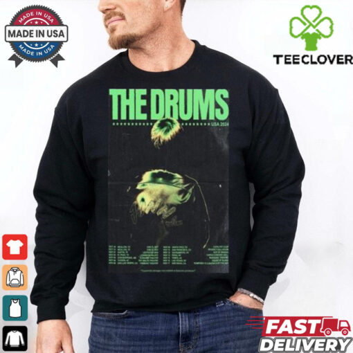 The Drums Usa Tour 2024 T shirt
