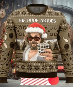 The Dude Abides The Big Lebowski Ugly Christmas Sweater