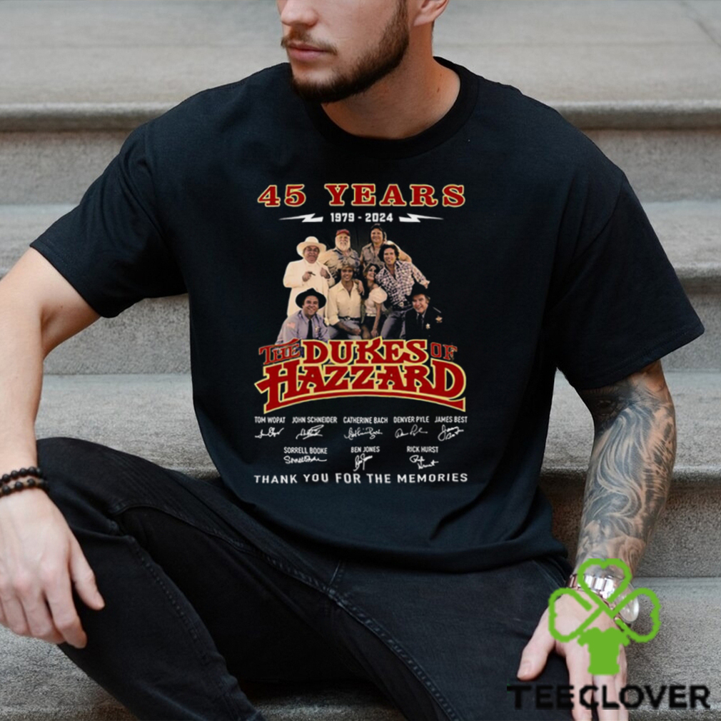 The Dukes Of Hazzard 45 Years Of The Memories T Shirt The Dukes Of Hazzard 45 Years Of The Memories T Shirt