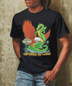 The Eagle has landed motor harley davidson cycles shirt