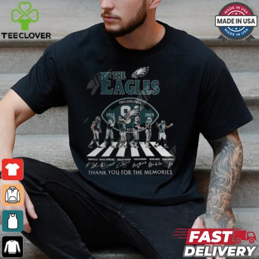 The Eagles 91 Years Of 1933 2024 Philadelphia Eagles Thank You For The Memories T Shirt