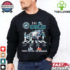 Philadelphia Eagles Super Bowl LIX Champions 40 22 score mascot shirt
