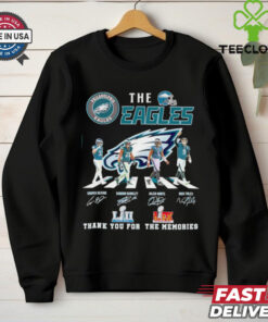 The Eagles Abbey Road thank you for the memories signatures shirt