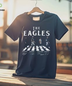 The Eagles Walking Abbey Road Signatures Football Shirt