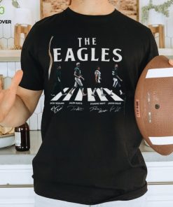 The Eagles Walking Abbey Road Signatures Football Shirt