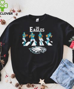 The Eagles outline player Philadelphia Eagles football logo 2024 shirt