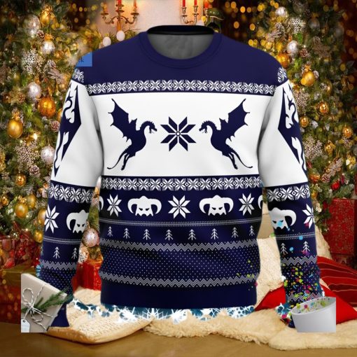 The Elder Scrolls Dragon Ugly Christmas Sweater