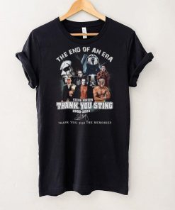The End Of An Era Steve Borden Thank You Sting Shirt