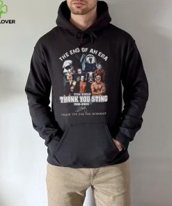 The End Of An Era Steve Borden Thank You Sting Shirt