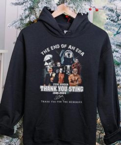 The End Of An Era Steve Borden Thank You Sting Shirt