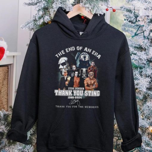The End Of An Era Steve Borden Thank You Sting Shirt