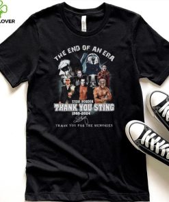 The End Of An Era Steve Borden Thank You Sting Shirt