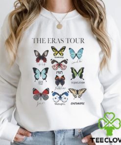 The Eras Tour Butterfly Shirt Taylor 2023 T Shirt Hoodie