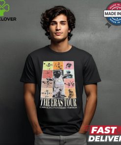 The Eras Tour Carolina Panthers Version retro t shirt