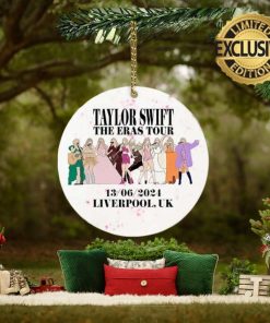 The Eras Tour Europe 2024 Xmas Gift For Swiftie Christmas Decorations Ornament