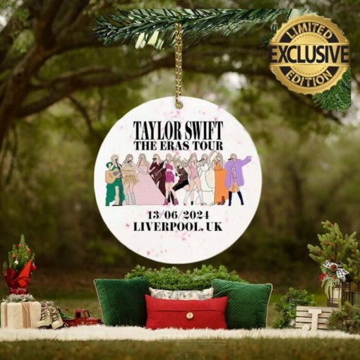 The Eras Tour Europe 2024 Xmas Gift For Swiftie Christmas Decorations Ornament