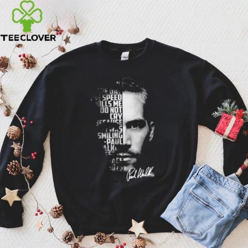 The Face Paul Walker Signature Shirt