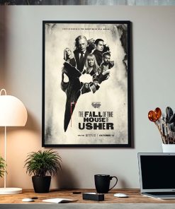 The Fall Of The House Of Usher Netflix Series Home Decor Poster Canvas