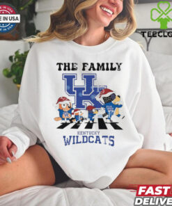The Family Bluey Abbey Road Kentucky Wildcats Christmas 2024 shirt