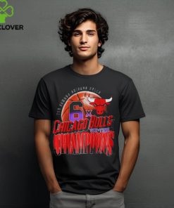 The Famous Chicago Bulls 6X Chicago Bulls Six Time Champions Shirt