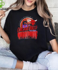 The Famous Chicago Bulls 6X Chicago Bulls Six Time Champions Shirt