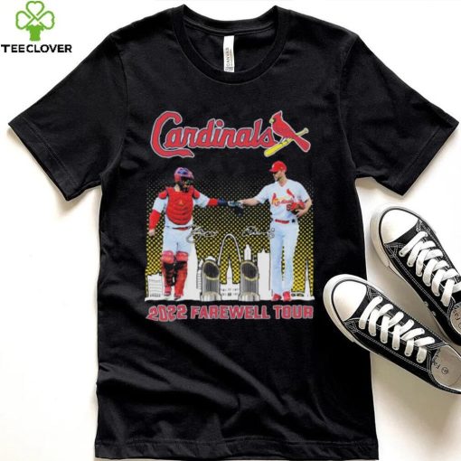 The Farewell Tour 2022 Adam Wainwright And Yadier Molina Cardinals Shirt