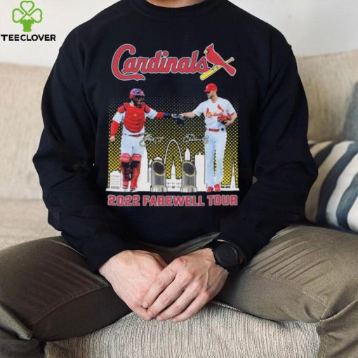 The Farewell Tour 2022 Adam Wainwright And Yadier Molina Cardinals Shirt