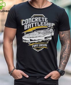The Fat Electrician Concrete Battleship Fort Drum Shirt