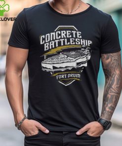 The Fat Electrician Concrete Battleship Fort Drum Shirt