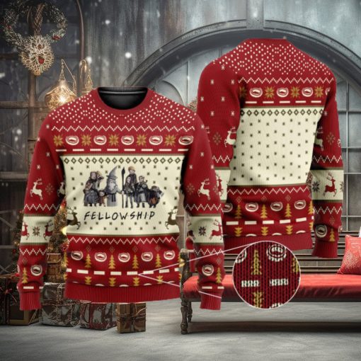 The Fellowship 3D All Over Printed Christmas Ugly Sweater Men And Women Gift
