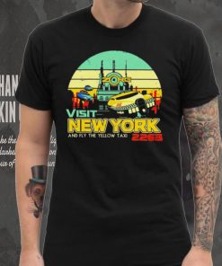 The Fifth Element visit New York and fly the yellow taxi 2263 vintage shirt