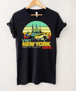 The Fifth Element visit New York and fly the yellow taxi 2263 vintage shirt