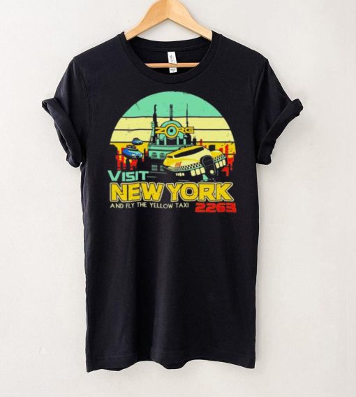 The Fifth Element visit New York and fly the yellow taxi 2263 vintage shirt