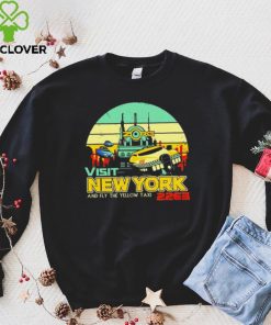 The Fifth Element visit New York and fly the yellow taxi 2263 vintage shirt