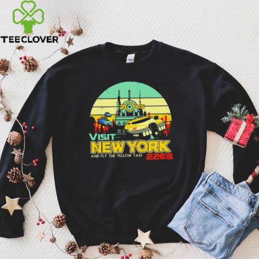 The Fifth Element visit New York and fly the yellow taxi 2263 vintage shirt